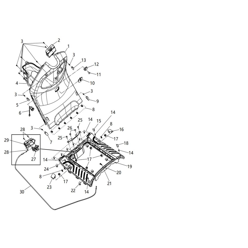FRONT LEG SHIELD