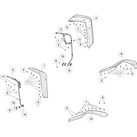 64 INCH WIDENDED FENDER ASSEMBLY 64