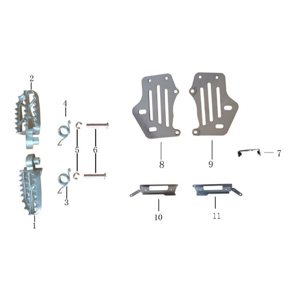 FRONT PEDAL ASSEMBLY