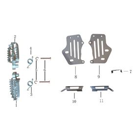 FRONT PEDAL ASSEMBLY