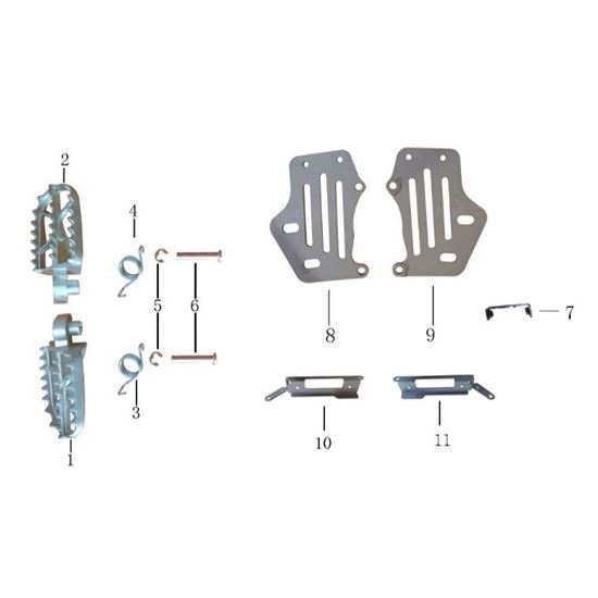 FRONT PEDAL ASSEMBLY