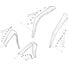 Widened mudguard