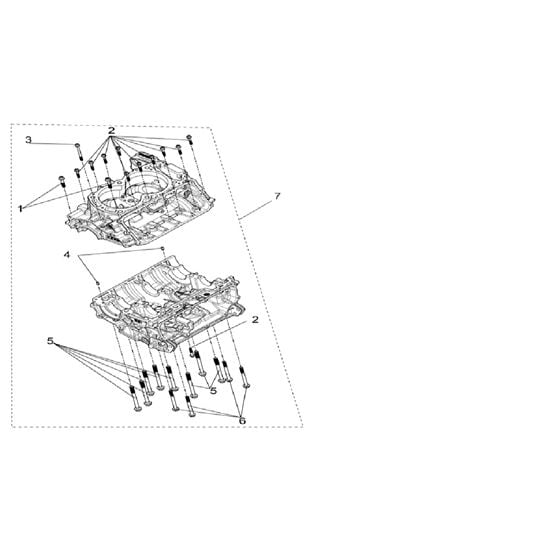 CRANKCASE SUB-ASSEMBLY