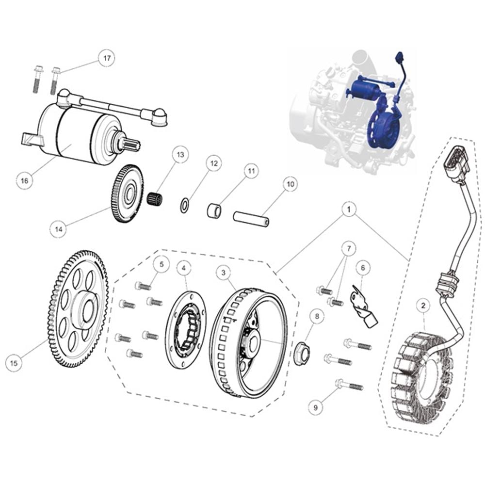 ALTERNATOR & STARTER MOTOR