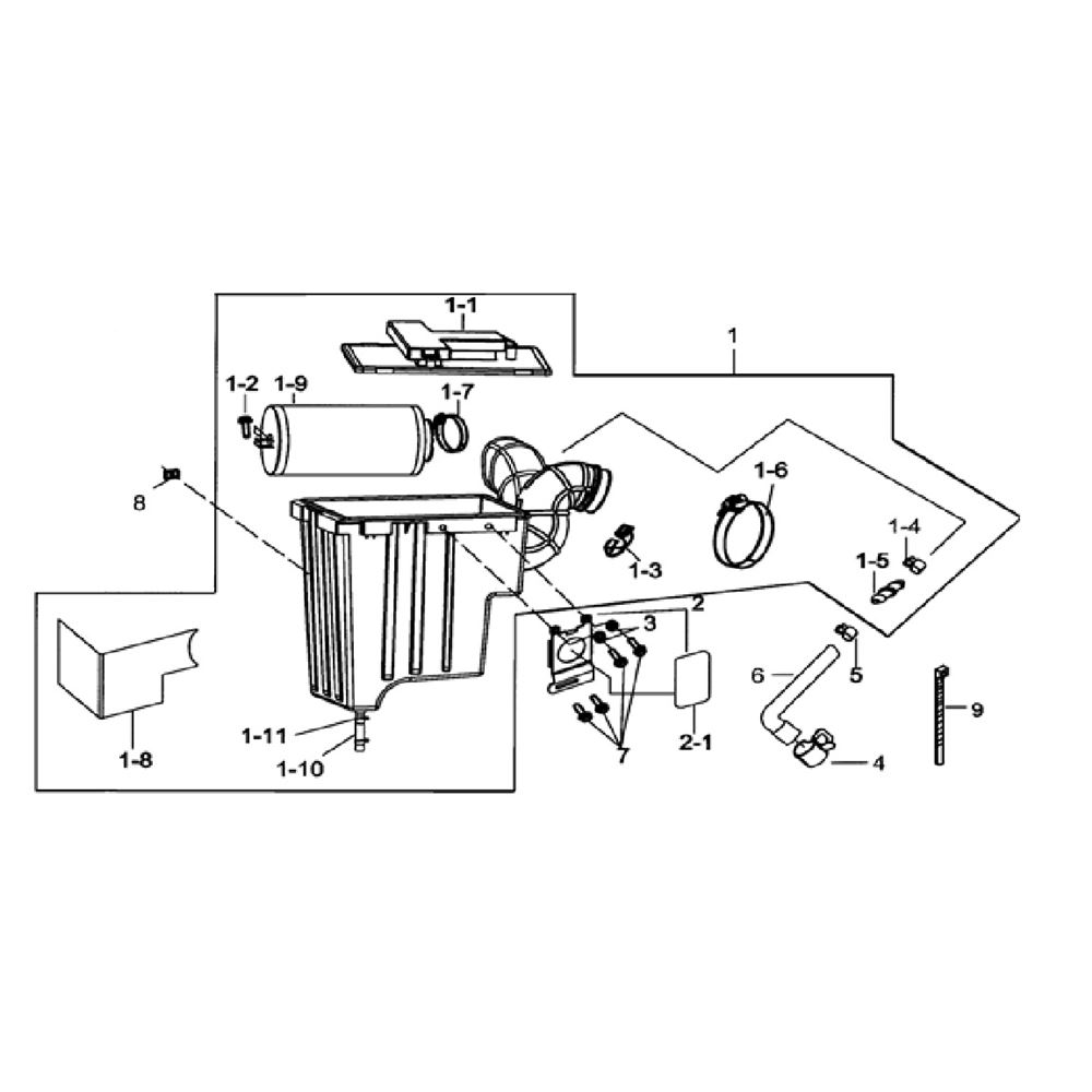 AIR CLEANER ASSY.