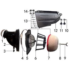 AIR BOX & FILTER ASSY