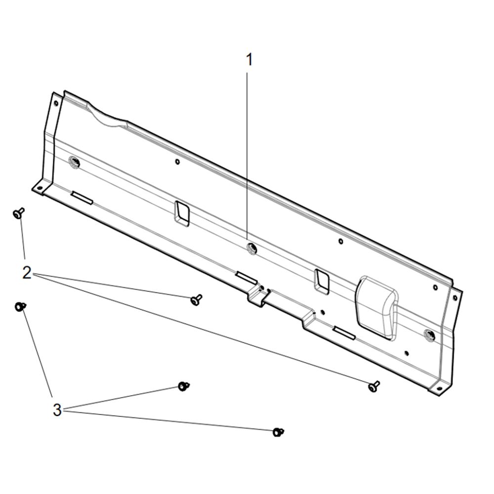 SEAT LOWER REAR GUARD