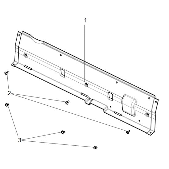 SEAT LOWER REAR GUARD