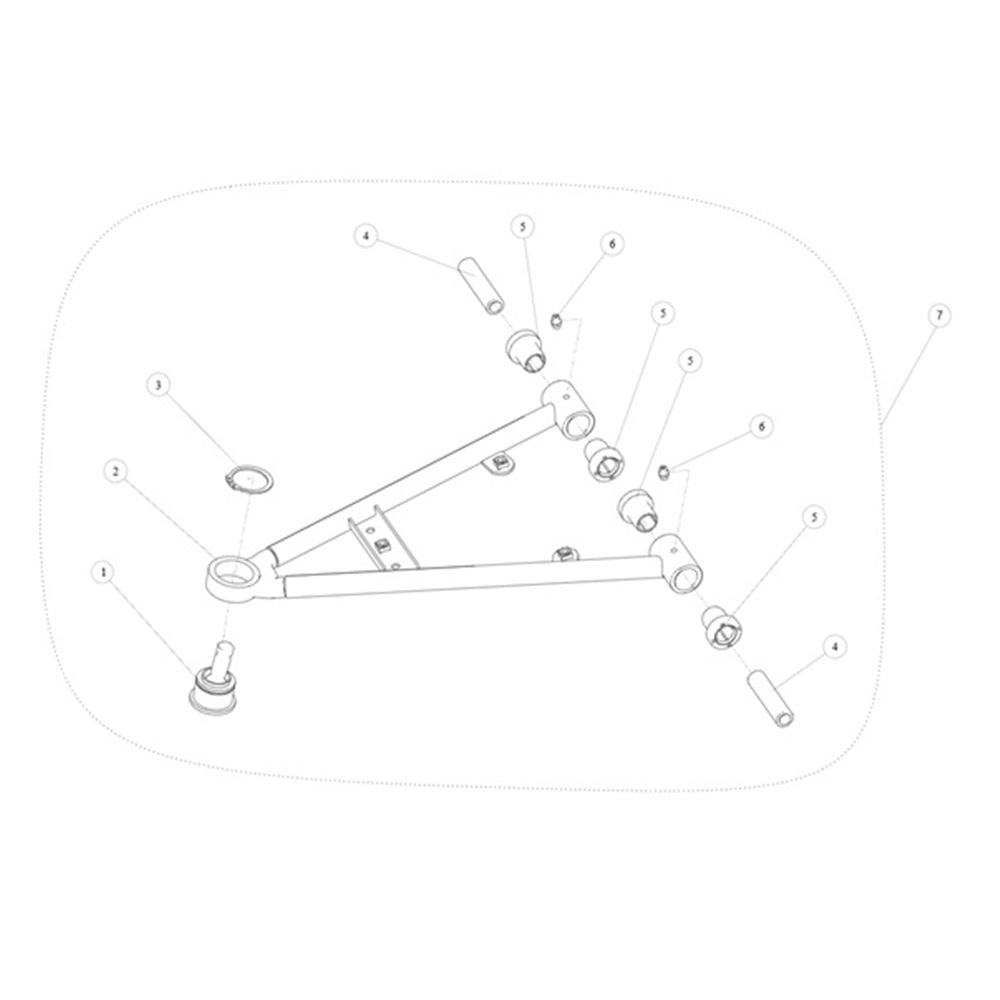 LOWER ARM FRONT LEFT
