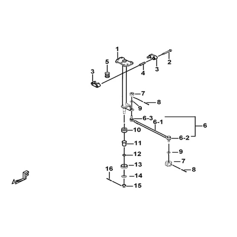 STEERING SHAFT NON EPS