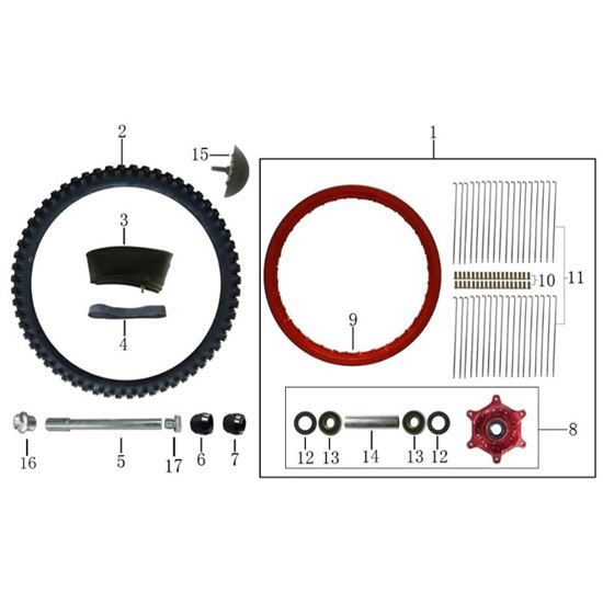 FRONT WHEEL
