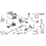 BATTERY. HORN. RELAYS. RECTIFIER