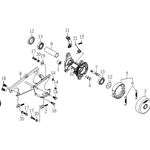 REAR HUB & BRAKE