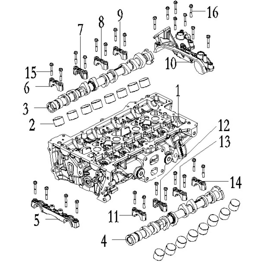 ROCKER ARM ASSY, INLET