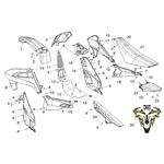 10TEN MX-E BODY PARTS