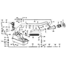 FUEL TANK ATTACHMENT