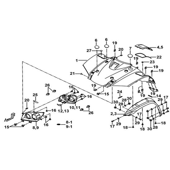 FRONT BODY COVER