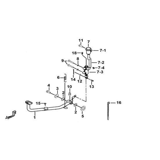 BRAKE PEDAL