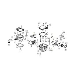 CYLINDER, CYLINDER HEAD