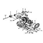 REAR DIFFERENTIAL MOUNTS - AFTER 003234