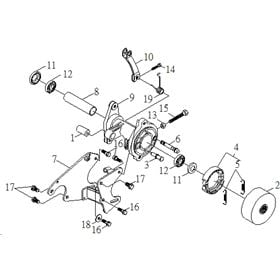 Rear Hub & Brake