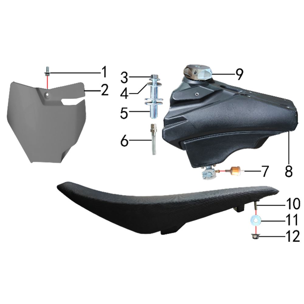 TANK & SEAT