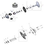 CVT COMPLETE PULLEY ASSEMBLIES