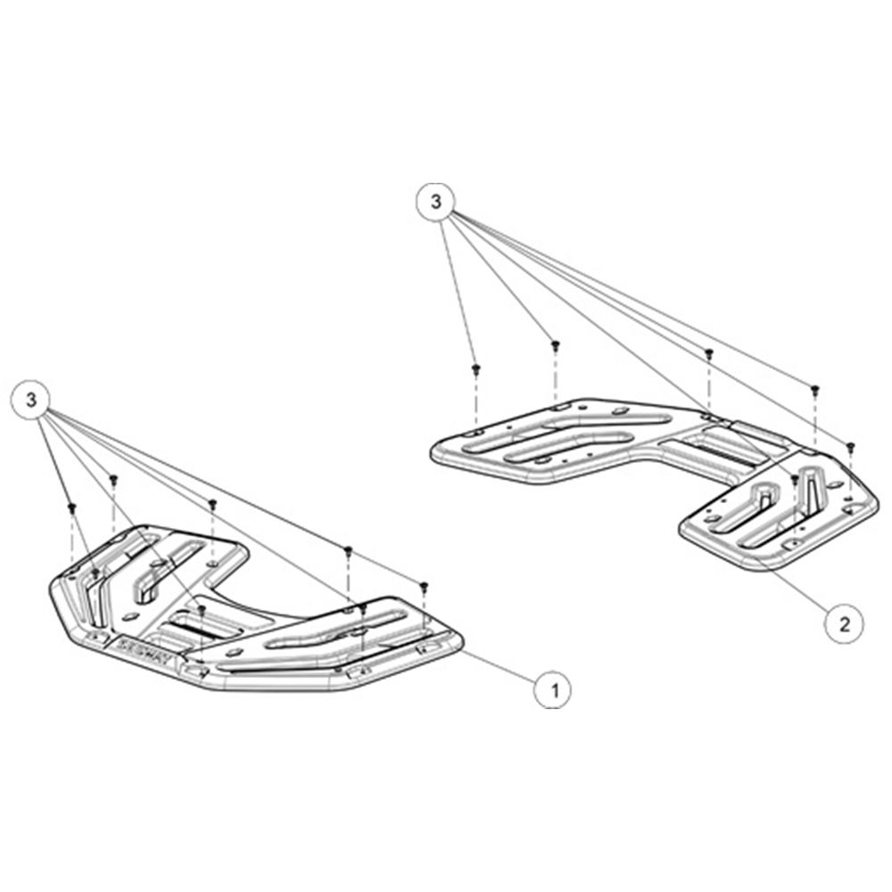 FRONT & REAR RACKS COVERS