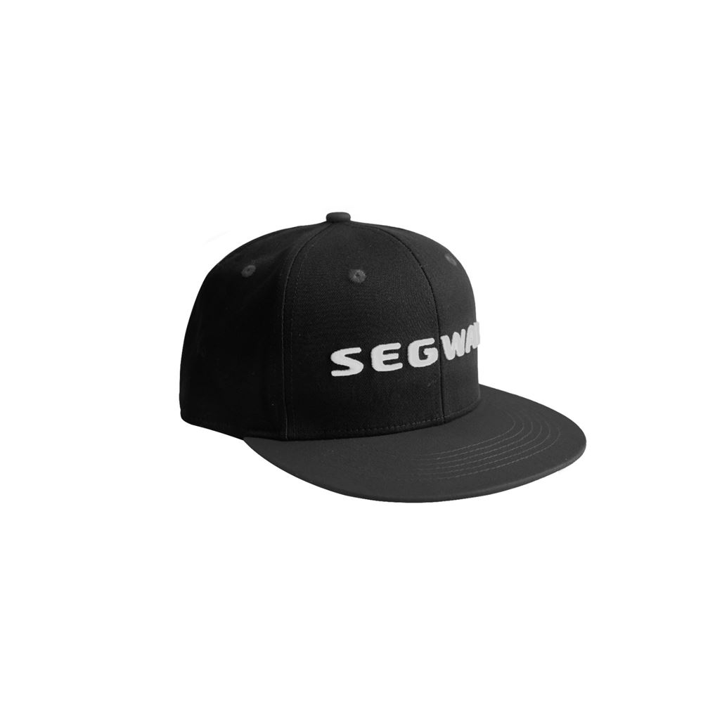Segway Black Flat Brim Cap
