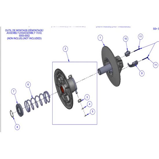 CVTech Driven Pulley
