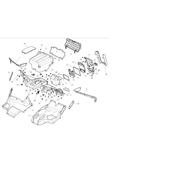 INTERNAL RUBBER AND PLASTIC PARTS