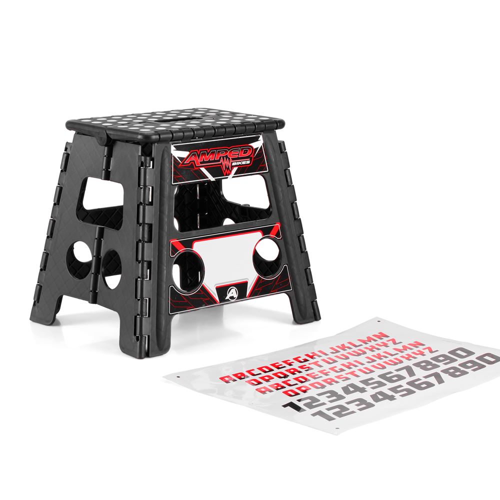 Amped Foldable Stand With Sticker Kit 