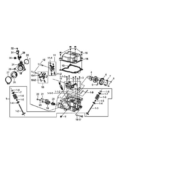 HEAD ASSY, CYLINDER