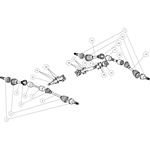 GSP SHAFTS ATV6 L