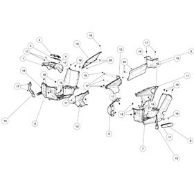 MIDDLE PLASTIC ATV6 L