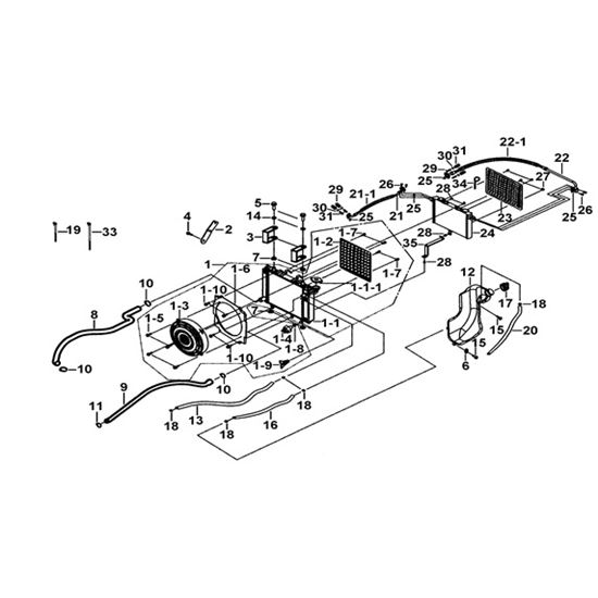 RADIATOR ASSY, COOLING FAN