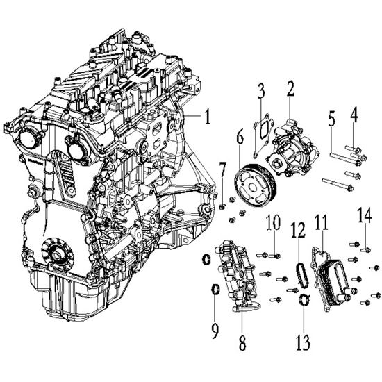 PUMP ASSY, WATER
