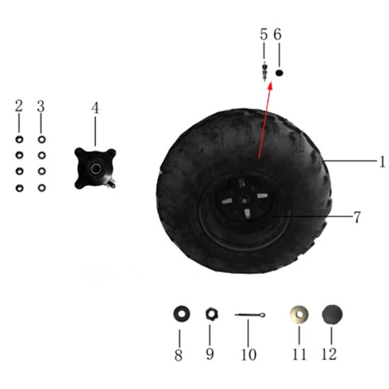 FRONT WHEEL