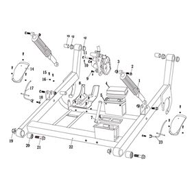 REAR SWINGARM & SUSPENSION