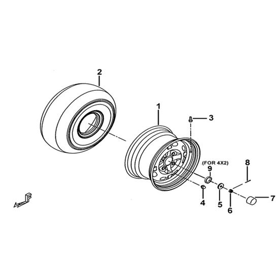 FRONT WHEEL