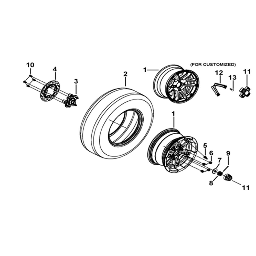 FRONT WHEEL