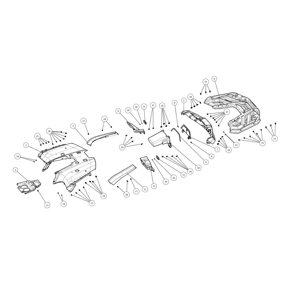TAIL BODY PARTS