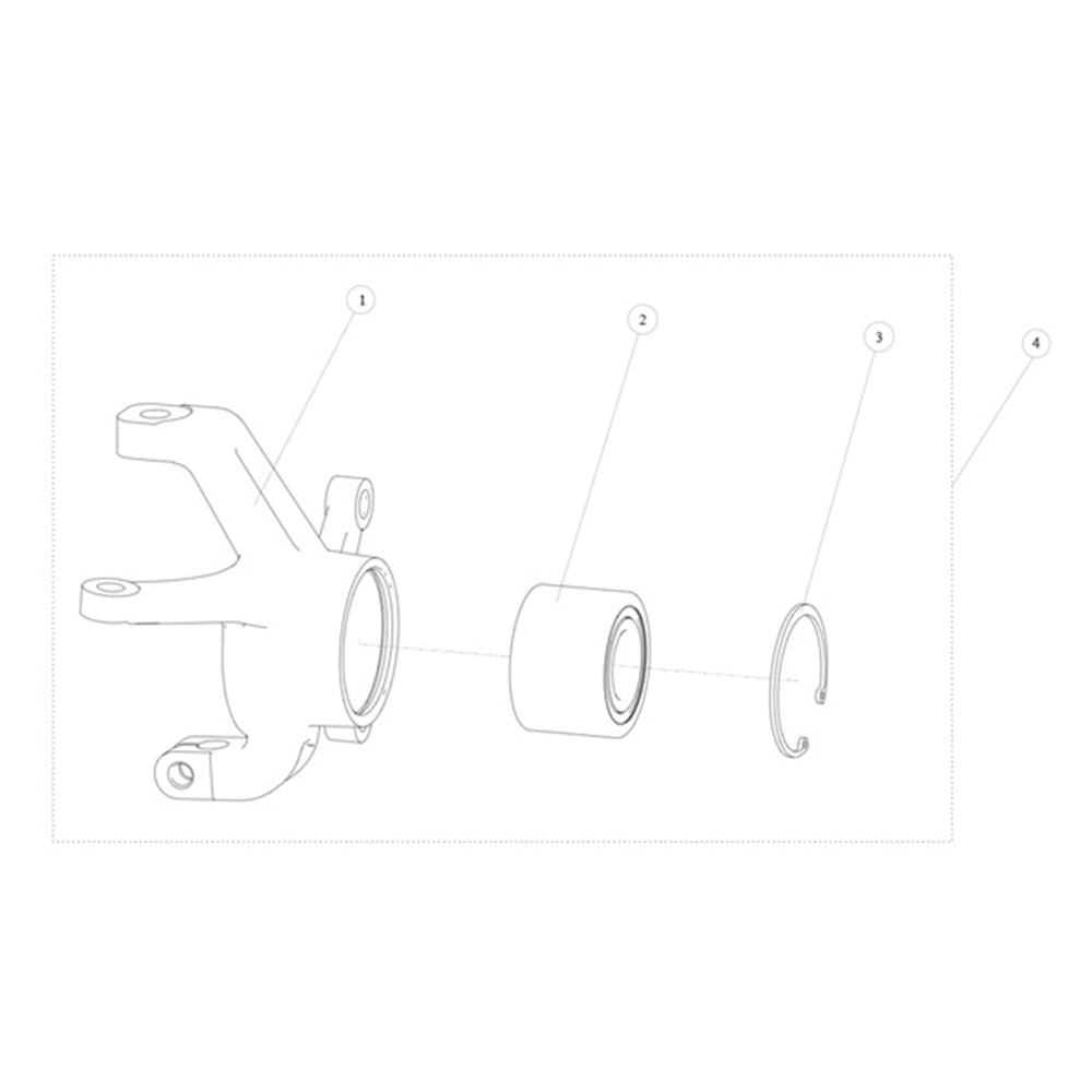 STEERING KNUCKLE RIGHT