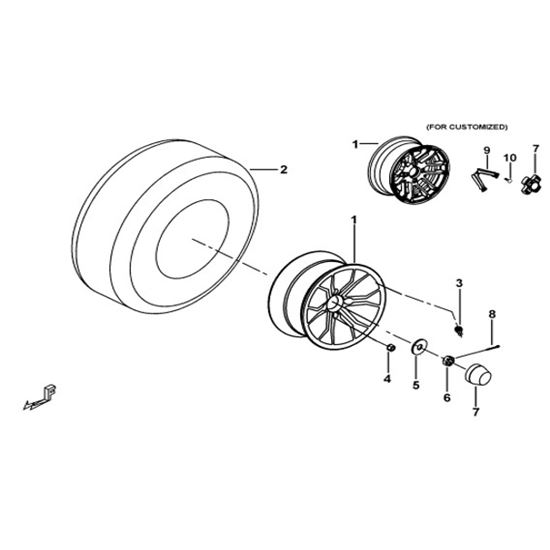 FRONT WHEEL