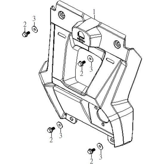 LICENSE BRACKET