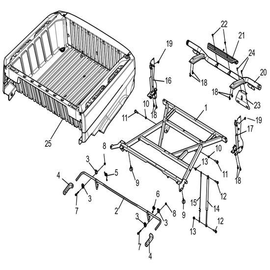 REAR CARGO BOX ASSY