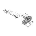 LH CRANKCASE COVER