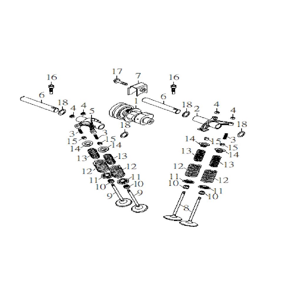 CAMSHAFT, VALVE