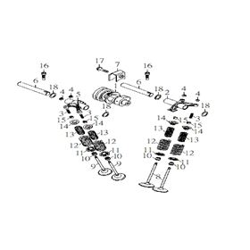 CAMSHAFT, VALVE