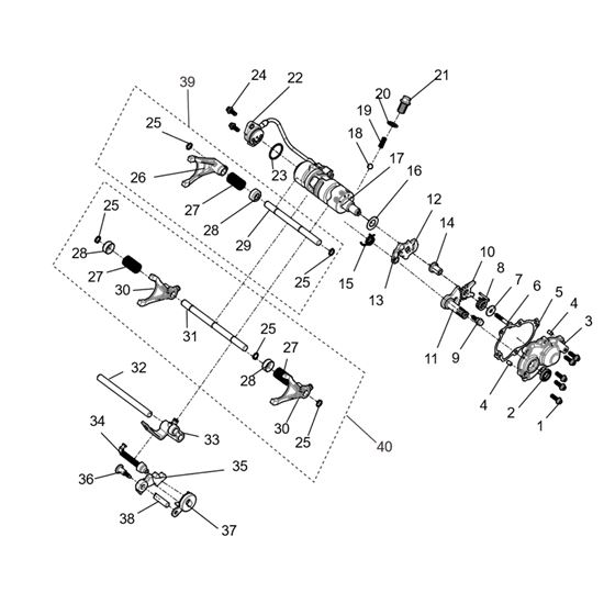 SHIFT CONTROL COMPONENTS